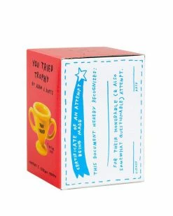 Adam J. Kurtz You Tried Mini Ceramic Trophy