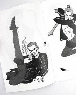 Emma Munger Artist Media + Homegoods Buffy Pin-Ups Art Zine