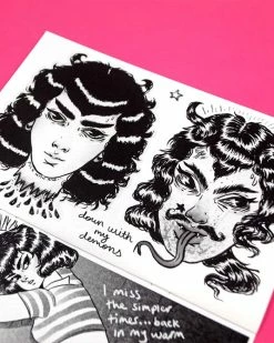 Sabrina Elliott Internal Struggle Art Zine (Limited Edition)