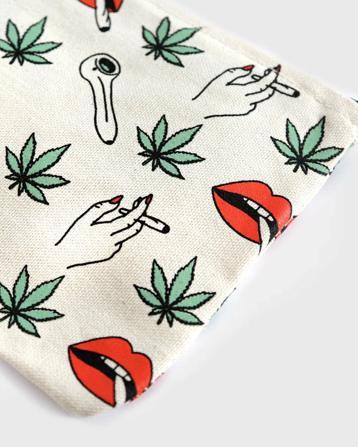 Unblushing Bags + Pouches Weed Zipper Pouch 2 Unblushing Bags + Pouches Weed Zipper Pouch