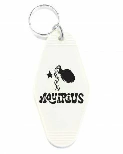 Three Potato Four Accessories Aquarius Zodiac Sign Keychain