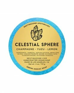 Nestingzone Apothecary Home Celestial Sphere Bar Soap (Gemini Zodiac)