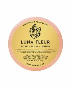 Nestingzone Apothecary Luna Fleur Bar Soap (Libra Zodiac)