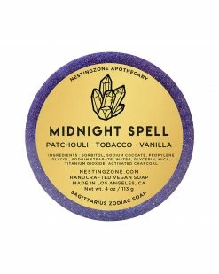 Nestingzone Apothecary Home Midnight Spell Bar Soap (Sagittarius Zodiac)